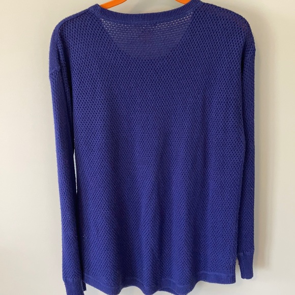 Sweet Romeo blue sweater - Picture 4 of 5